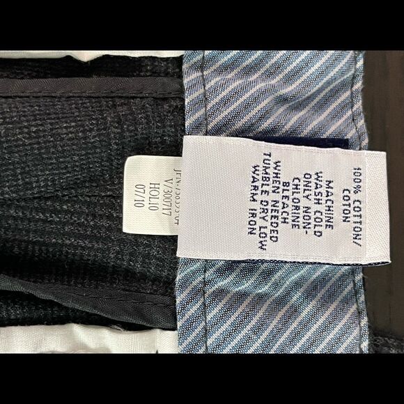 Gap factory Mens Flat Front Straight Leg Pants 30/32 - Picture 8 of 9